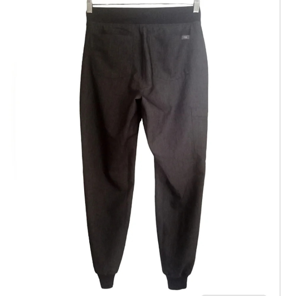 Figs Technical Collection Zamora Joggers  Graphite With Teal Drawstring Size XS - Picture 5 of 8